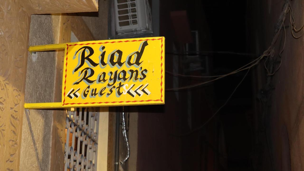 Riad Rayan'S Guests Marrakesch Exterior foto